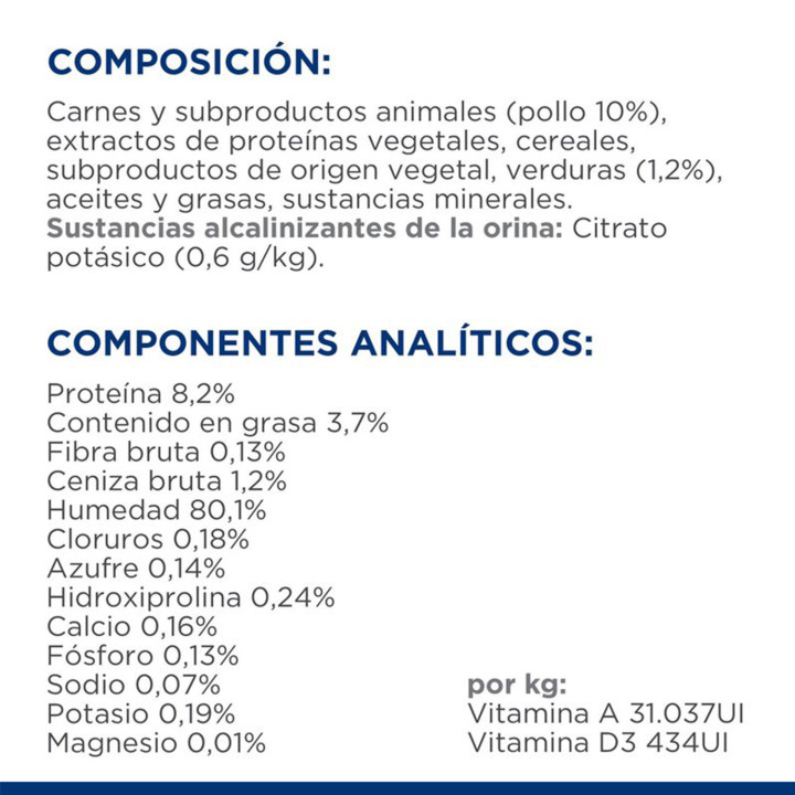 Comida húmeda Hill´s Prescription Diet Feline c/d Multicare - Kompymascotas