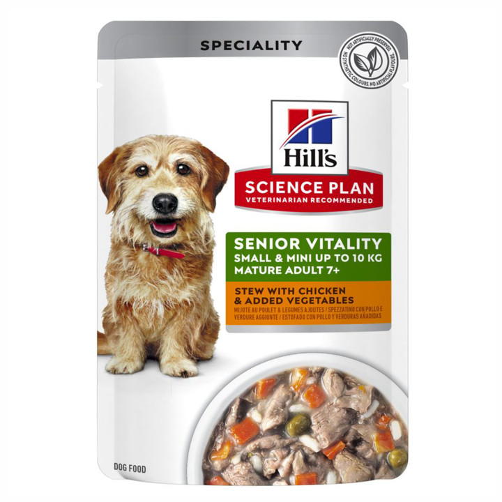 Hill´s Science Plan Senior Vitality Con Pollo - kompymascotas.com