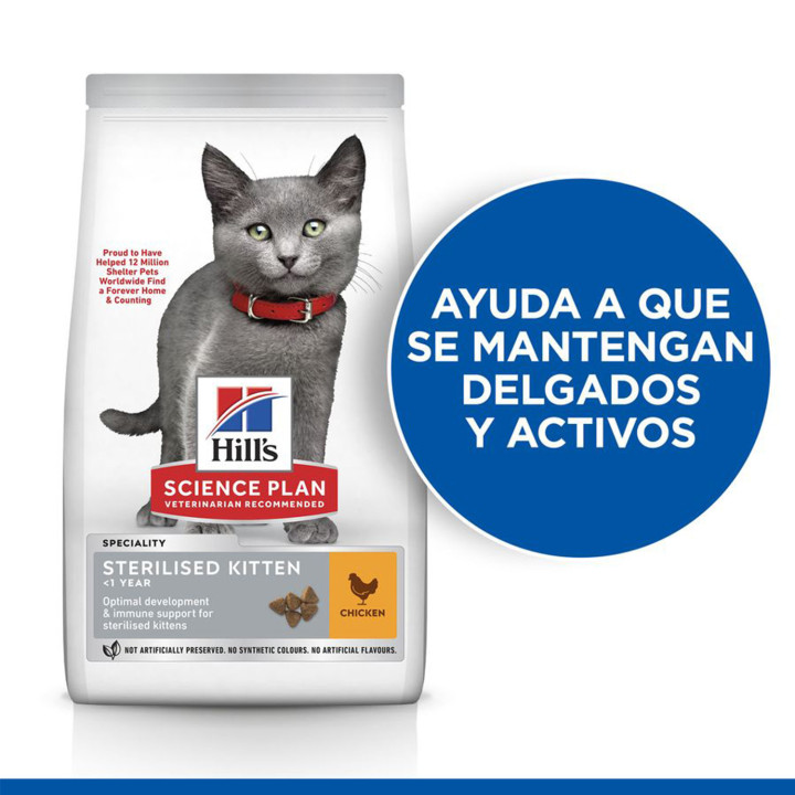 Hill´s Science Plan Sterilised Kitten - kompymascotas.com