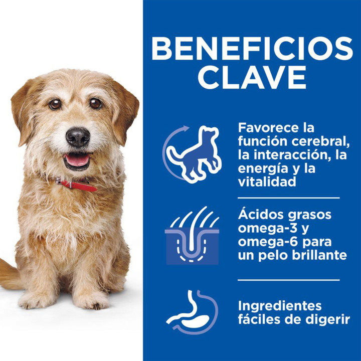 Hill´s Science Plan Senior Vitality Con Pollo - kompymascotas.com