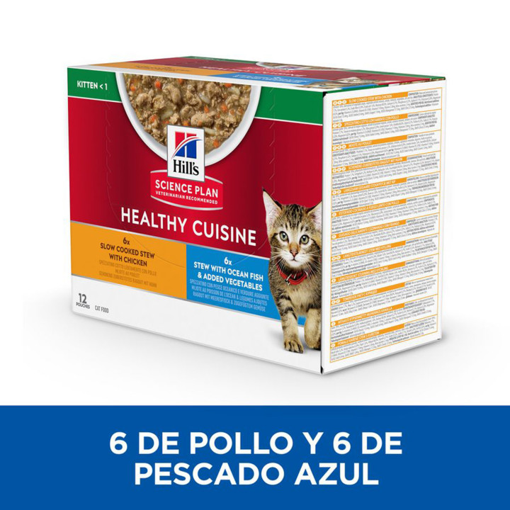 Hill´s Science Plan Kitten Health Cuisine - kompymascotas.com