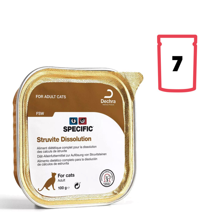 Specific Struvite Dissolution FSW , Comida húmeda para gatos - Kompymascotas