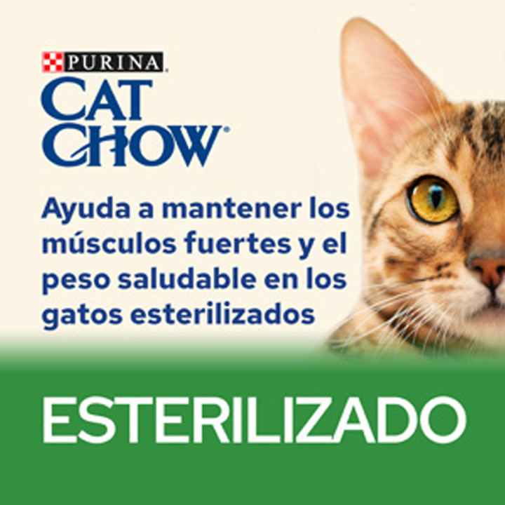 Purina Cat Chow Esterilizado con cordero - Kompymascotas