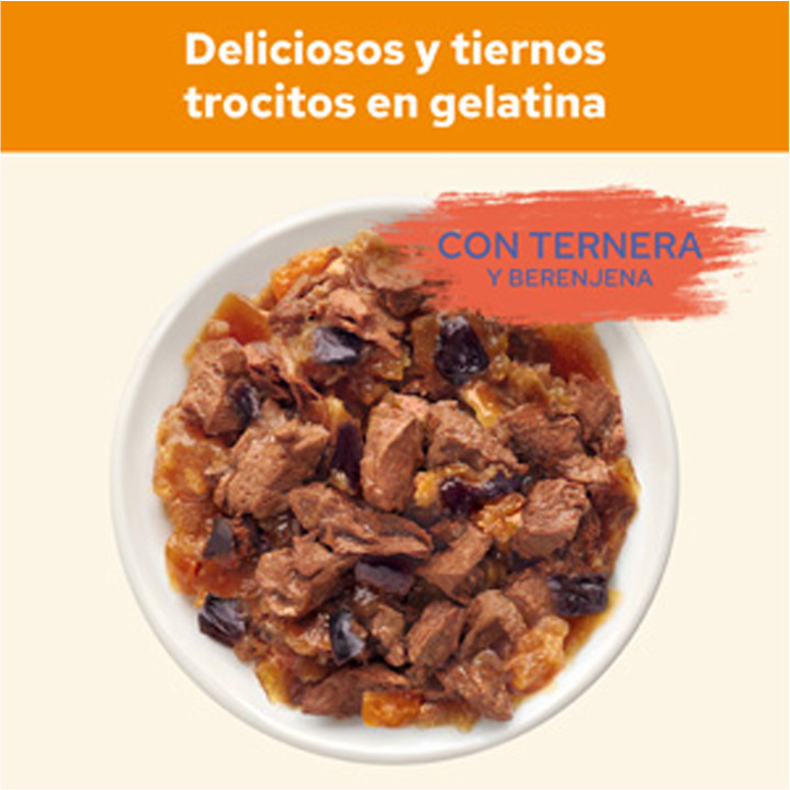 Purina Cat Chow Adulto con Buey, Comida húmeda para gatos - Kompymascotas