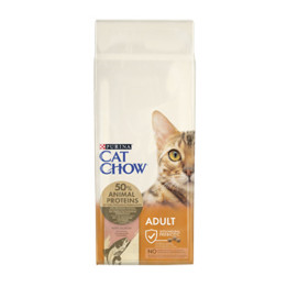 Cat Chow Adult Salmón y Atún Pienso para gatos - Kompymascotas