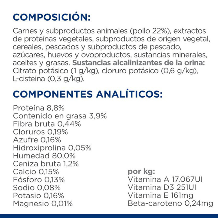 Hill's Prescription Diet Feline c/d con pollo (bolsita) Alimento para gatos - Kompymascotas
