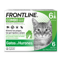Frontline Combo Spot , Pipetas para gatos - Kompymascotas