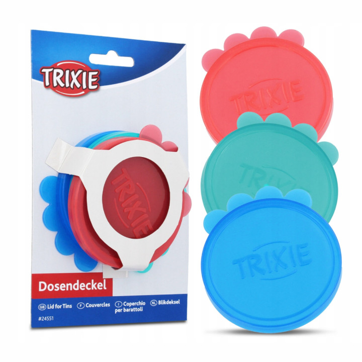 Trixie Tapa para Botes de Alimento Húmedo - Kompymascotas