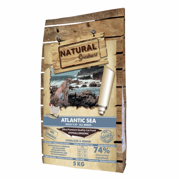 Natural Greatness Atlantic Sea Esterilizados, Adultos y Senior