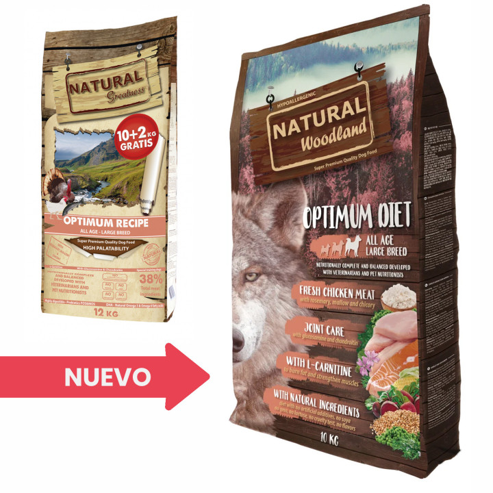 Ideal para perros de trabajo o deportivos