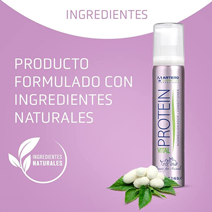 Acondicionador de pelo para perros Artero Protein Vital - Kompymascotas