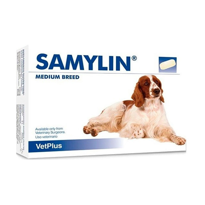 Samylin comprimidos, complemento nutricional terapéutico - Kompymascotas