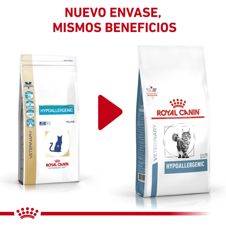 Pienso veterninario Royal Canin para gatos Hypoallergenic - Kompymascotas