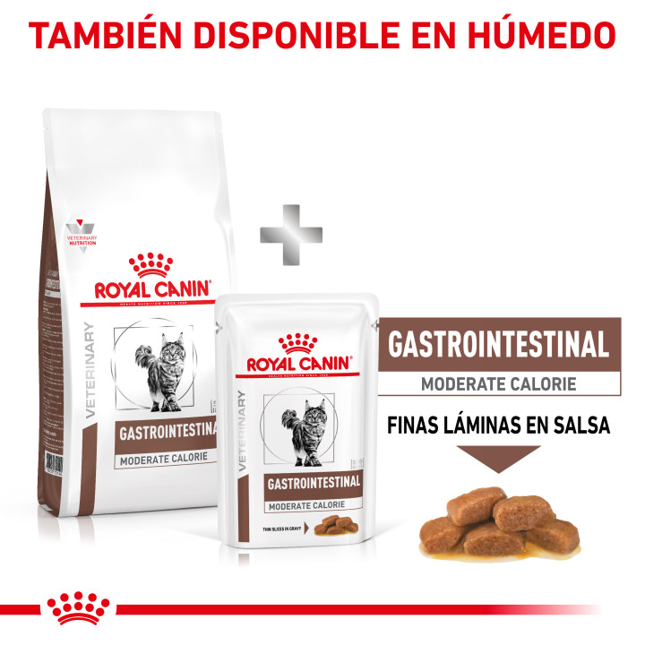 Pienso veterninario Royal Canin para gatos Moderate Calorie - Kompymascotas