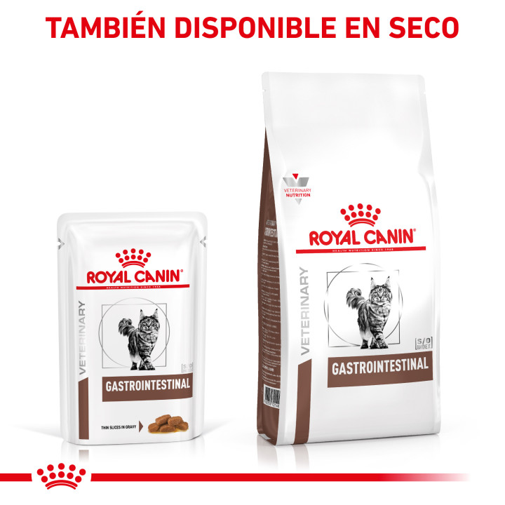 Comida húmeda para gatos Royal Canin Veterinary Diet Gastro Intestinal - Kompymascotas