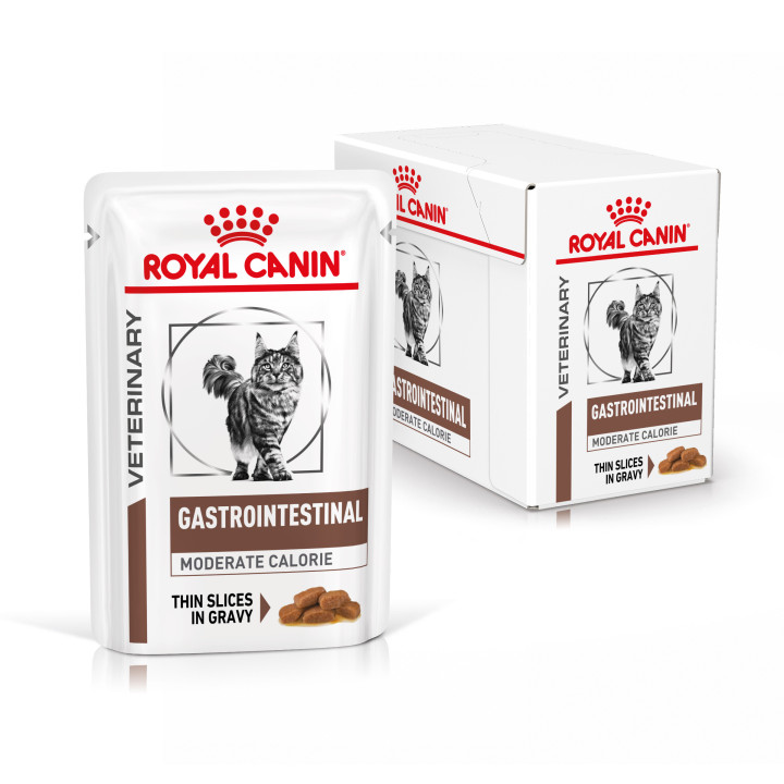 Comida húmeda para gatos Royal Canin Veterinary Diet Gastro Intestinal  - Kompymascotas