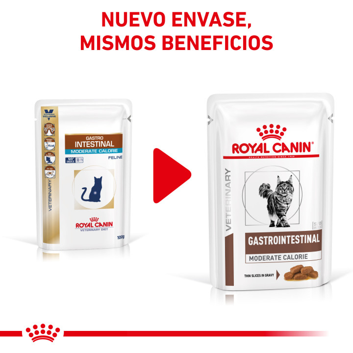 Comida húmeda para gatos Royal Canin Veterinary Diet Gastro Intestinal  - Kompymascotas