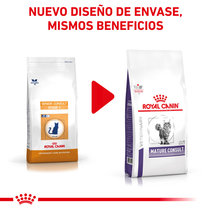 Royal Canin Vet Care Nutrition Senior Consult Stage 1, para gatos - Kompymascotas