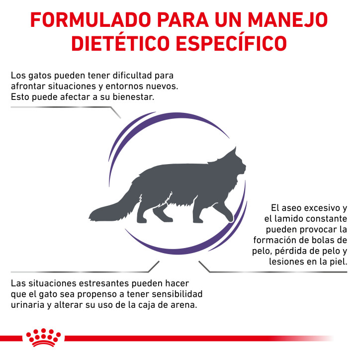 Royal Canin Veterinary Diet Calm, Pienso para gatos - Kompymascotas