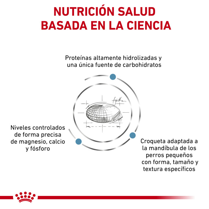 Royal Canin Hypoallergenic Small Dog, pienso natural para perros - Kompymascotas