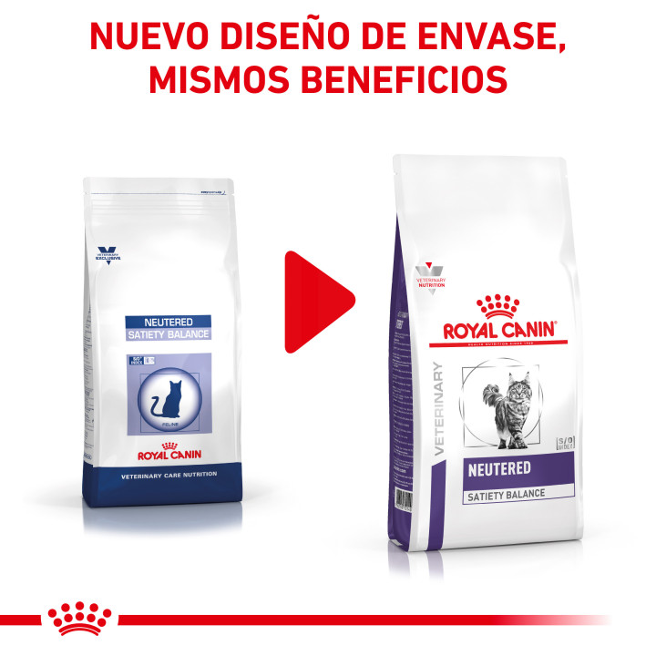 Pienso Royal Canin Vet Care Nutrition Neutered Satiety Balance - Kompymascotas