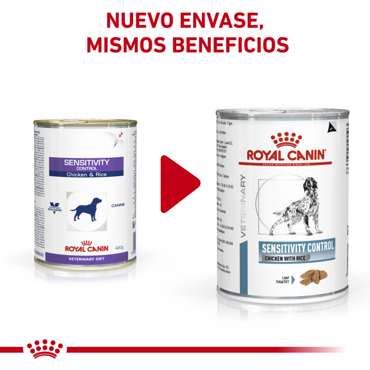 Latas para perros Royal Canin Sensitivity Control (con pollo) - Kompymascotas