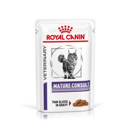Comida húmeda para gatos Royal Canin Senior Consult Stage 1 - Kompymascotas