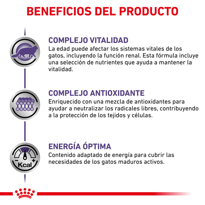 Comida húmeda para gatos Royal Canin Senior Consult Stage 1 - Kompymascotas