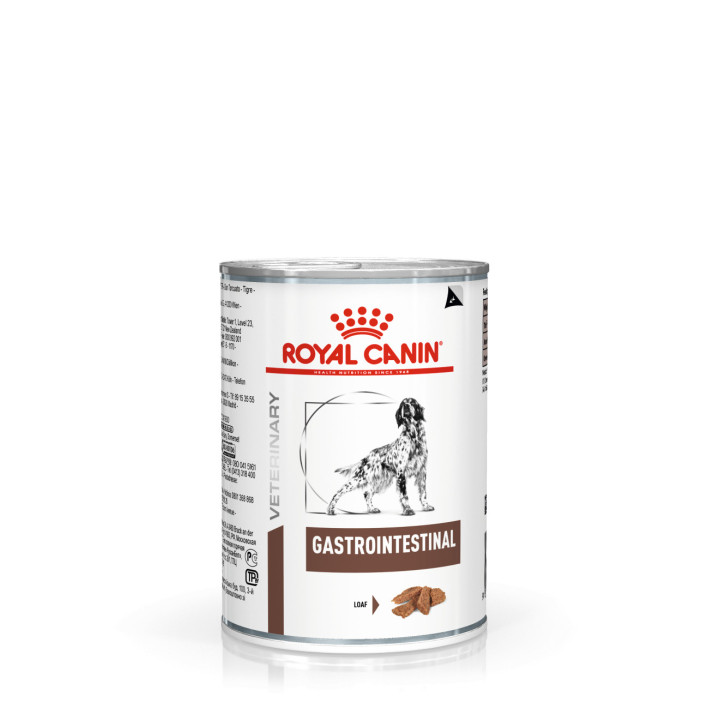 Latas para perros Royal Canin Gastro Intestinal, comida húmeda - Kompymascotas