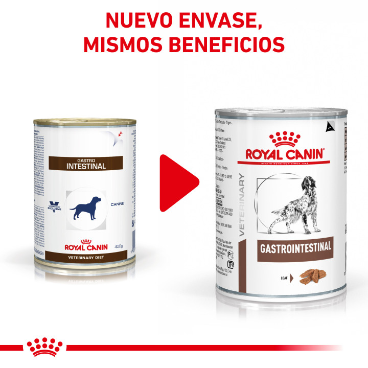 Latas para perros Royal Canin Gastro Intestinal, comida húmeda - Kompymascotas