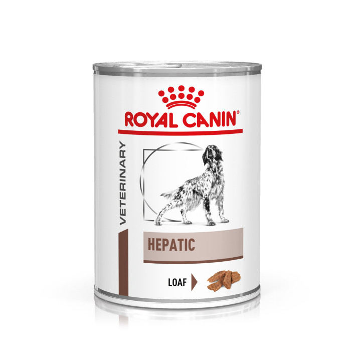 Latas para perros de Royal Canin Hepatic, comida húmeda - Kompymascotas