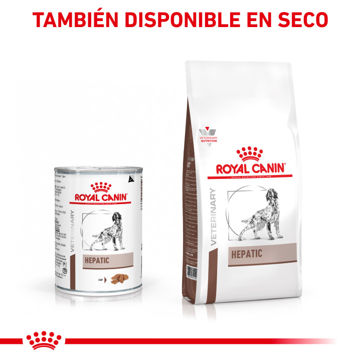 Latas para perros de Royal Canin Hepatic, comida húmeda - Kompymascotas