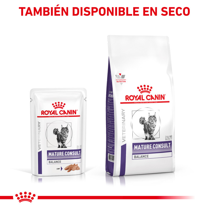 Royal Canin Mature Consult Comida Húmeda en Paté - Kompymascotas