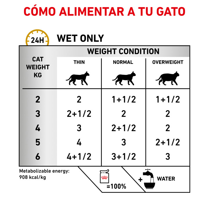 Royal Canin Feline Urinary S/O comida húmeda para gatos - Kompymascotas