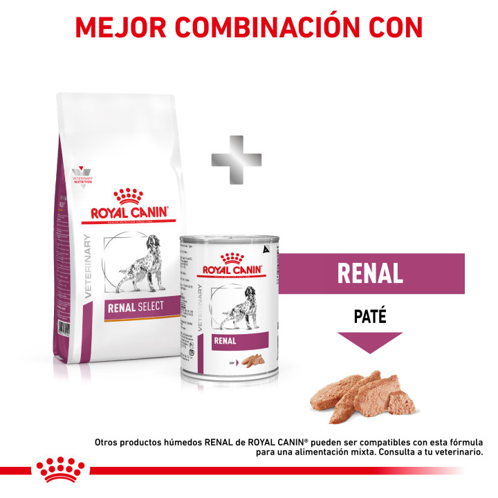 Royal Canin Renal Select, Pienso para perros - Kompymascotas