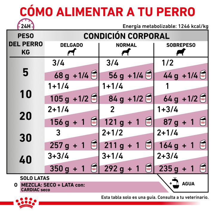 Royal Canin Cardiac, comida húmeda para perros - Kompymascotas