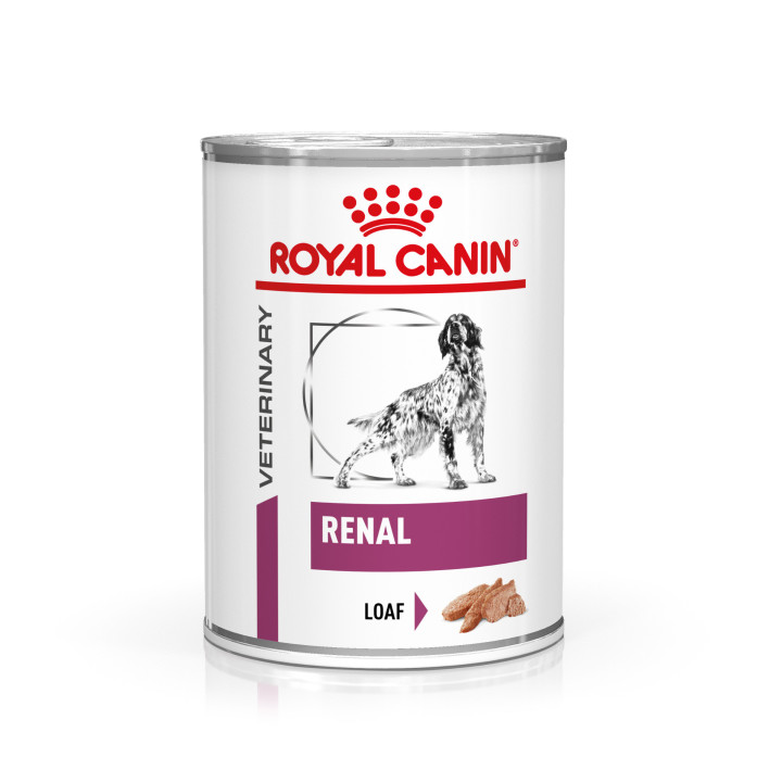 Latas Royal Canin Renal, comida húmeda para perro - Kompymascotas