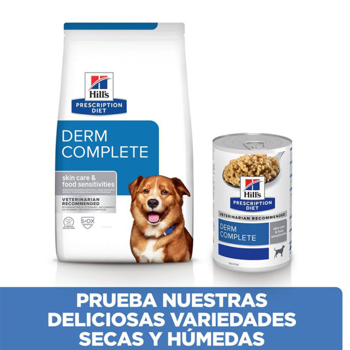 Hill's Prescription Diet Derm Complete - Kompymascotas.com