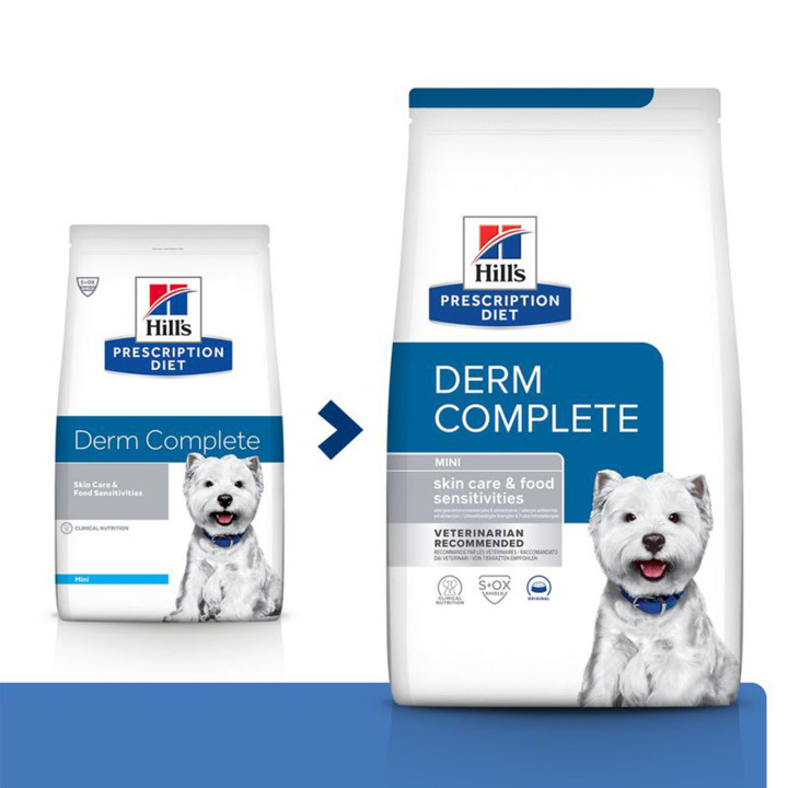 Hill's Prescription Diet Derm Complete Mini - Kompymascotas