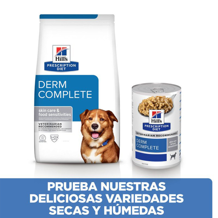 Hill's Prescription Diet Derm Complete Comida Húmeda 