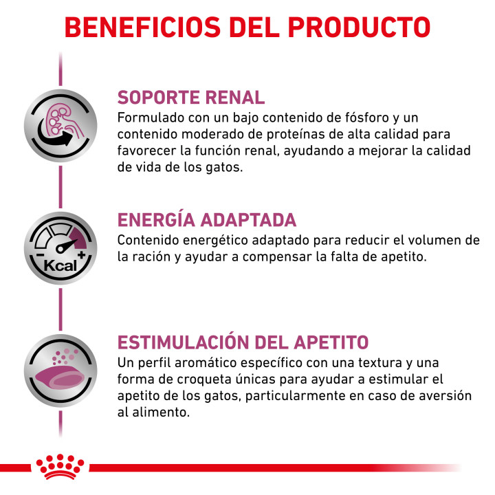 Royal Canin Veterinary Diet Renal Select, Pienso para gatos - Kompymascotas