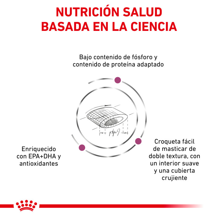 Royal Canin Veterinary Diet Renal Select, Pienso para gatos - Kompymascotas