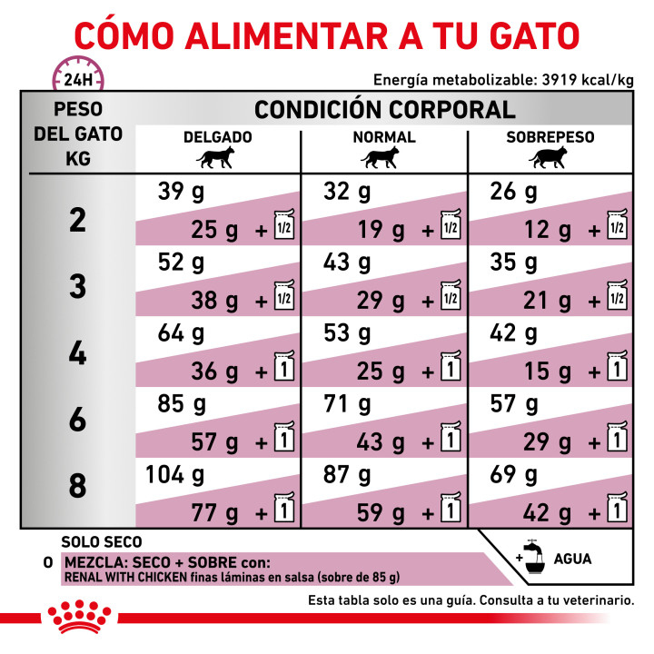 Royal Canin Veterinary Diet Renal Special , Pienso para gatos - Kompymascotas