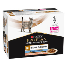 Purina Pro Plan Veterinary Diet FELINE NF Pouch Salmon - Kompymascotas