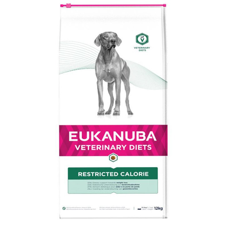 Eukanuba Veterinary Diet Restricted Calorie, pienso para perros - Kompymascotas
