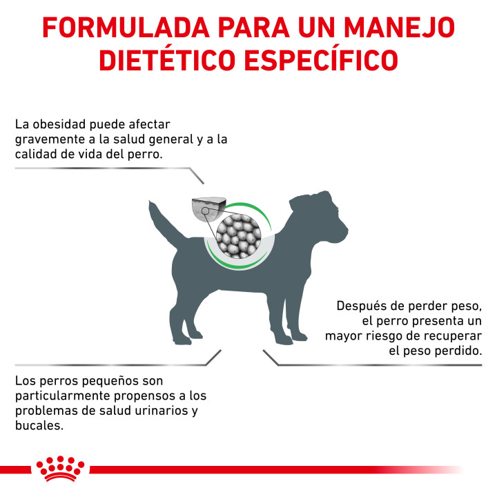 Pienso para perros Royal Canin Satiety Small Dog - Kompymascotas