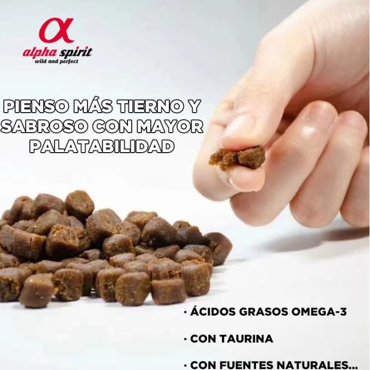 Alpha Spirit Multiprotein, pienso natural para perro - Kompymascotas