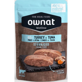 Ownat Sterilized Turkey & tuna cat pouch-PiensoyMascotas
