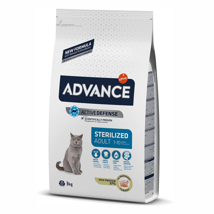 Advance Sterilized, Pienso para gatos - Kompymascotas