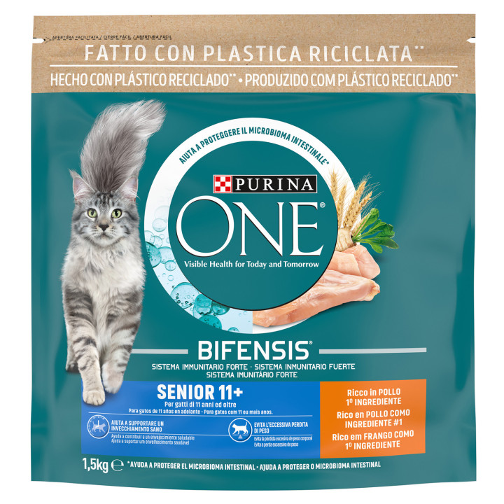 PURINA ONE Bifensis Senior +11 años